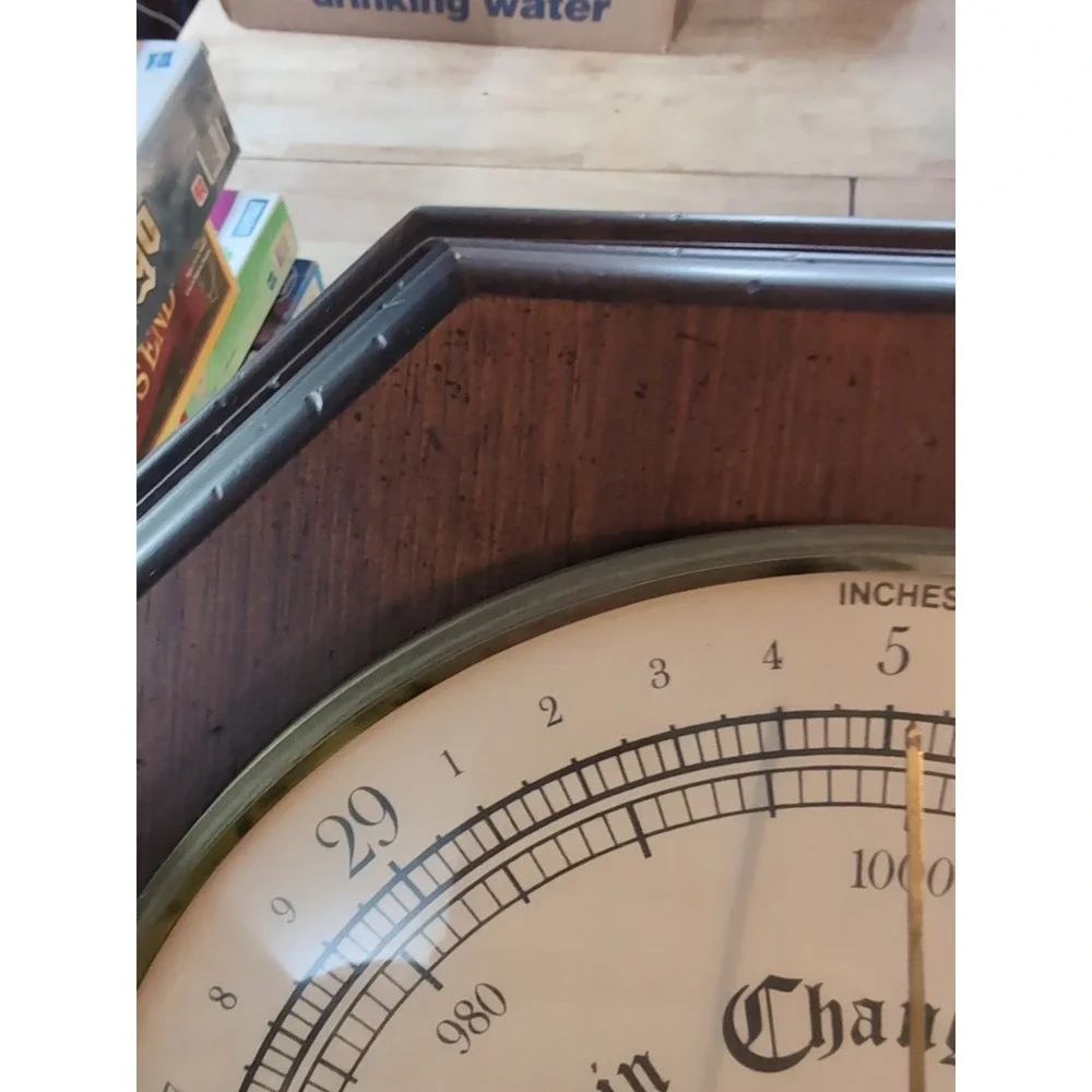VINTAGE RARE HOWARD MILLER OCTAGON BAROMETER MODEL 5024